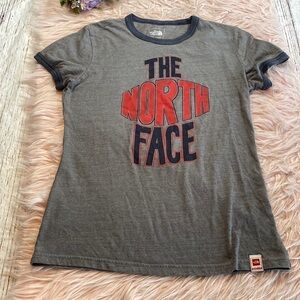 The North Face Slim Fit Grey Short Sleeve Tee sz M